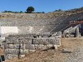 Ancinet greek  theater of dodoni in ioannina perfecture  greece Royalty Free Stock Photo