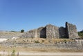 Ancinet greek  theater of dodoni in ioannina perfecture  greece Royalty Free Stock Photo