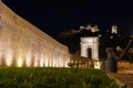 Ancona monument night view, Arc of Traiano Royalty Free Stock Photo