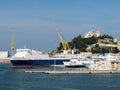 Ancona port in Italy