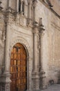 Andahuaylas Peru Plaza de Armas Historical facade Cathedral barroque