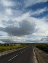 Andalucia Countryside on Dramstic Sky