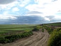 Andalucia Countryside on Dramatic Sky