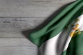 Andalucia flag waving Royalty Free Stock Photo