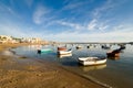 Andalusia,Cadiz port at sunset Royalty Free Stock Photo