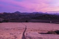 Andalusia panorama at sunset Royalty Free Stock Photo