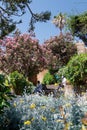 Andalusian gardens in Kasbah Oudaia