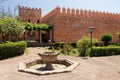 Andalusian gardens in Kasbah Oudaia