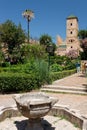 Andalusian gardens of Kasbah Oudaia in Rabat
