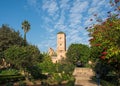 Andalusian gardens in Udayas kasbah. Rabat. Morocco.