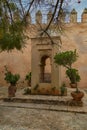 Andalusian gardens in Udayas kasbah. Rabat, Morocco.