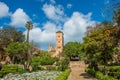 Andalusian gardens in Udayas kasbah Rabat Morocco North Africa