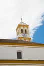 Church tower in old town Marbella Royalty Free Stock Photo