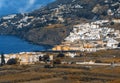 Andalusian village in the coast Royalty Free Stock Photo