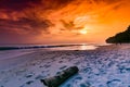 Andaman and Nicobar Island sunset Royalty Free Stock Photo