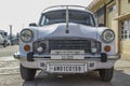 A hindustan car fron the government and andamans and nicobar administration is a licence car by Morris from Great Britain