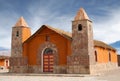 Andean church, Bolivia Royalty Free Stock Photo