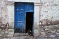 Typical colonial Architecture in Cusco Royalty Free Stock Photo