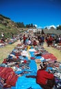 Andean textile market