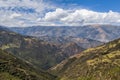 Andean valley Cuzco Peru