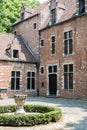 Anderlecht, Brussels Capital Belgium - The medieval Beguinage and inner court