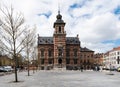 Anderlecht, Brussels Capital Region - Belgium - The Anderlecht town hall and square