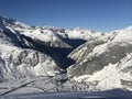 Andermatt, Switzerland in winter