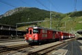 Andermatt Railway Station, Switzerland