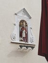 Andernach, Germany - May 26 2022:Decorative figurine depicting a Catholic priest
