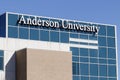 Anderson University Flagship Center. Anderson University is a private Christian liberal arts university.