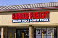 Anderson - Circa October 2016: Harbor Freight Tools Strip Mall Location. Harbor Freight Tools is a discount tool retailer II