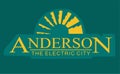 Anderson South Carolina with green background
