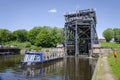 Anderton Boat Lift, Anderton, Cheshire, North West England UK, 24 May 2016.