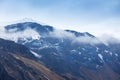 Andes mountain range Royalty Free Stock Photo