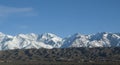 The Andes mountain range