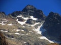 Andes mountains in Achibueno Valley, Linares, Maule, Chile Royalty Free Stock Photo