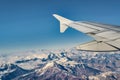 Andes Mountains Aerial View, Chile Royalty Free Stock Photo