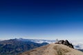 Andes mountains, Ecuador, aerial view Royalty Free Stock Photo