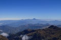 Andes mountains, Ecuador, aerial view Royalty Free Stock Photo