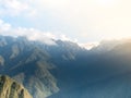 Andes Mountains Landscape at Sunrise Royalty Free Stock Photo