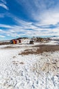 The Andes, Road Cusco- Puno, Peru,South America 4910 m above The longest continental mountain range in the world Royalty Free Stock Photo