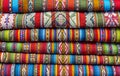 Andes Textiles, Cusco, Peru Royalty Free Stock Photo