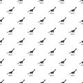 Andesaurus pattern seamless vector