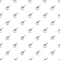 Andesaurus pattern seamless vector