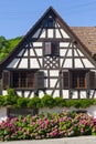 Andlau (Alsace) - House Royalty Free Stock Photo