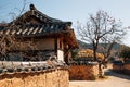 Andong Hahoe Folk Village in Andong, Korea