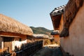 Andong Hahoe Folk Village in Andong, Korea