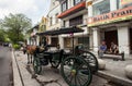 Andong (Horse Cart) on Jalan Malioboro, Jogjakarta, Indonesia