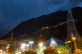 Andorra la vella is the capital of the Principality Royalty Free Stock Photo