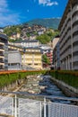 Andorra la Vella downtown Royalty Free Stock Photo